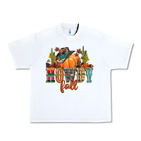 White howdy fall Urban Heavy Tee - CowGirlArtShop