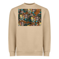 Easter Pattern Heavyweight Sweatshirt | Teevron