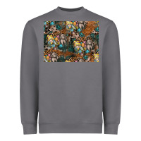 Storm easter pattern Heavyweight Sweatshirt - CowhideDigitalArt