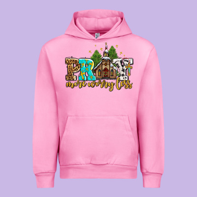 Pray More Worry Less With Church Urban Hoodie Designed By Adodesignshop