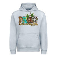 Heather Grey pray more worry less with church Urban Hoodie - AdoDesignShop
