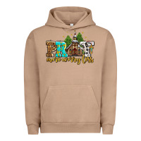 Pigment Burro pray more worry less with church Urban Hoodie - AdoDesignShop