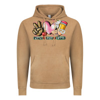 Vintage Camel Peace love teach Vintage Hoodie - CowGirlArtShop