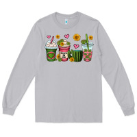 Moon Dust stuck on you cactus coffee cups Long Sleeve Tee - OliviaCreatesArt