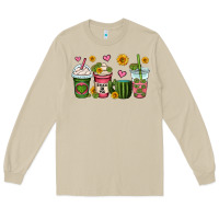 Mushroom stuck on you cactus coffee cups Long Sleeve Tee - OliviaCreatesArt