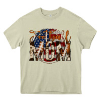 Mossy football mom Heavy Core Tee - Jasminsmagicworld