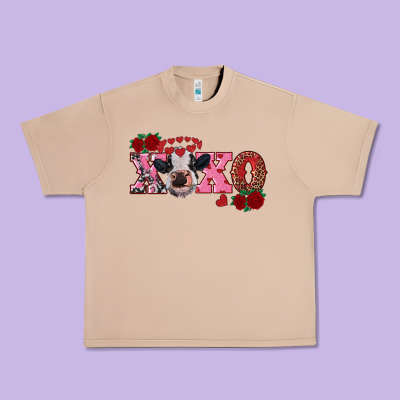 Xoxo Calf Urban Heavy Tee Designed By Ranaportraitstore