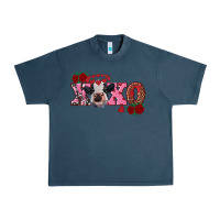 Midnight Navy xoxo calf Urban Heavy Tee - RanaPortraitStore