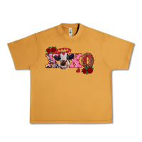 Peanut Butter xoxo calf Urban Heavy Tee - RanaPortraitStore