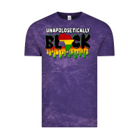 Cloud Purple unapologetically black Vintage Tee - CowGirlArtShop