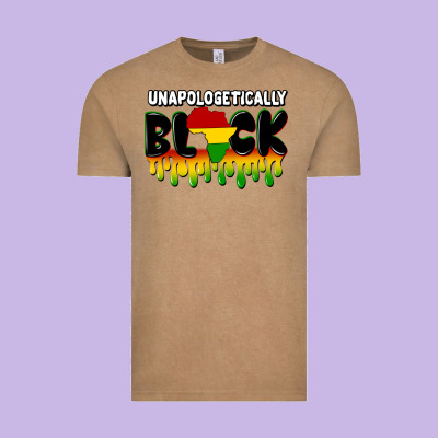 Unapologetically Black Vintage Tee Designed By Cowgirlartshop