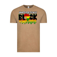 Vintage Coffee unapologetically black Vintage Tee - CowGirlArtShop