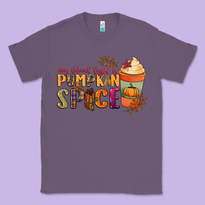 My Blood Type Is Pumpkin Spice Classic Tee Designed By Nancycooperartshop