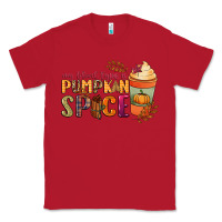 Red my blood type is pumpkin spice Classic Tee - NancyCooperArtShop