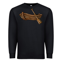 Black rowboat Premium Sweatshirt - BarkalooDesign