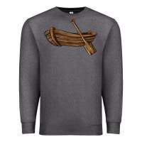 Charcoal Heather rowboat Premium Sweatshirt - BarkalooDesign