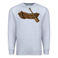 Heather Grey rowboat Premium Sweatshirt - BarkalooDesign