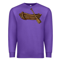 Purple rowboat Premium Sweatshirt - BarkalooDesign