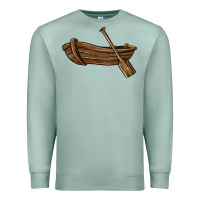 Seafoam rowboat Premium Sweatshirt - BarkalooDesign