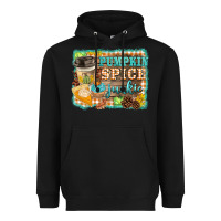 Black pumpkin spice junkie Heavyweight Hoodie - BarkalooDesign