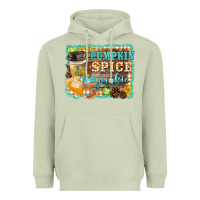 Matcha pumpkin spice junkie Heavyweight Hoodie - BarkalooDesign
