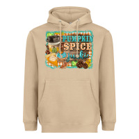 Mushroom pumpkin spice junkie Heavyweight Hoodie - BarkalooDesign