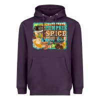 Plum pumpkin spice junkie Heavyweight Hoodie - BarkalooDesign