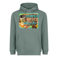 Sage pumpkin spice junkie Heavyweight Hoodie - BarkalooDesign