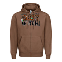 Chestnut salty witch Zipper Hoodie - CowhideDigitalArt