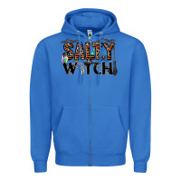 True Royal salty witch Zipper Hoodie - CowhideDigitalArt