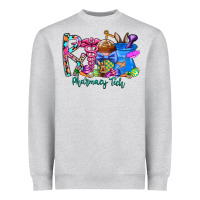 Heather Grey easter pharmacy Heavyweight Sweatshirt - CowhideDigitalArt
