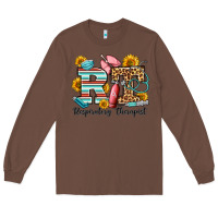 Chestnut respiratory therapist western Long Sleeve Tee - OliviaCreatesArt