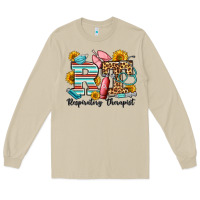 Mushroom respiratory therapist western Long Sleeve Tee - OliviaCreatesArt