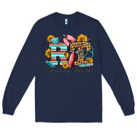 Navy respiratory therapist western Long Sleeve Tee - OliviaCreatesArt