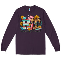 Plum respiratory therapist western Long Sleeve Tee - OliviaCreatesArt