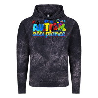 Cloud Black Autism acceptance Vintage Hoodie - CowGirlArtShop