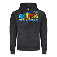 Vintage Black Autism acceptance Vintage Hoodie - CowGirlArtShop