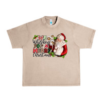 French Oak we whiskey you a merry christmas Urban Heavy Tee - CowGirlArtShop