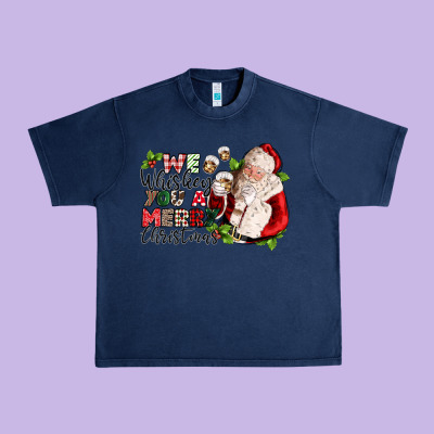 We Whiskey You A Merry Christmas Urban Heavy Tee Designed By Cowgirlartshop