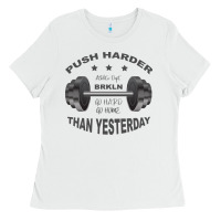 White push harder Ladies Tee - Bettercallsaul