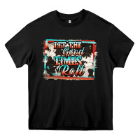 Black let the good times roll Heavy Core Tee - Jasminsmagicworld