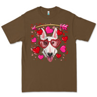 Cacao Valentine's day  bull terrier Premium Tee - RanaPortraitStore