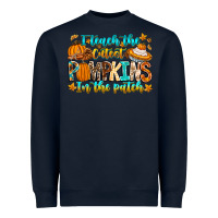 Navy i teach the cutest pumpkins in the patch Heavyweight Sweatshirt - CowhideDigitalArt