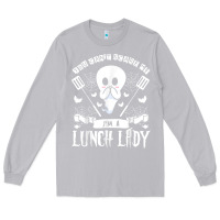 Moon Dust lunch lady halloween ghost cafeteria worker all hallows' eve t shirt Long Sleeve Tee - trangStudio