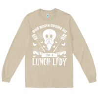 Mushroom lunch lady halloween ghost cafeteria worker all hallows' eve t shirt Long Sleeve Tee - trangStudio