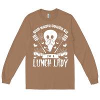 Toasted Coconut lunch lady halloween ghost cafeteria worker all hallows' eve t shirt Long Sleeve Tee - trangStudio