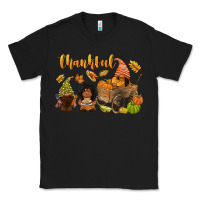 Black Thankful afro gnome Classic Tee - NancyCooperArtShop