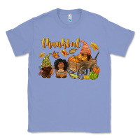 Colony Blue Thankful afro gnome Classic Tee - NancyCooperArtShop