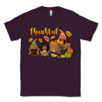 Plum Thankful afro gnome Classic Tee - NancyCooperArtShop