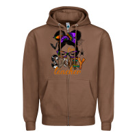 Chestnut one spooky teacher Zipper Hoodie - SublimationCraftShop